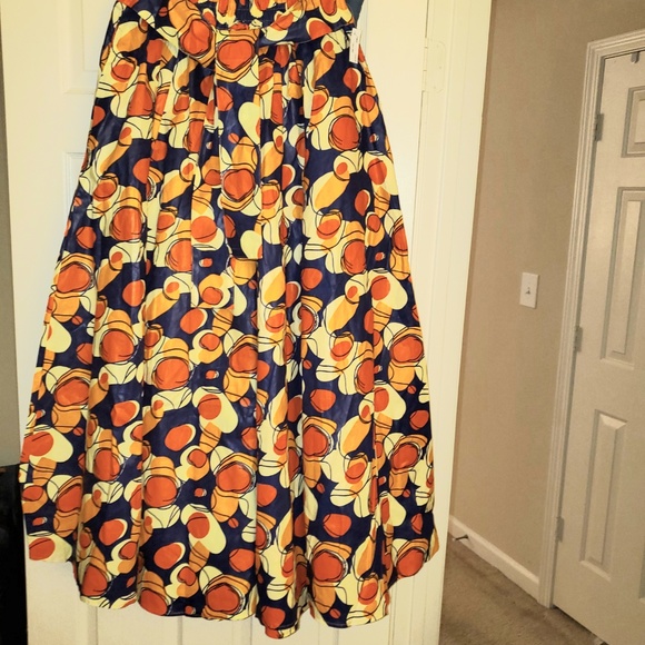 African Print Ankara Maxi Skirt - Picture 2 of 3